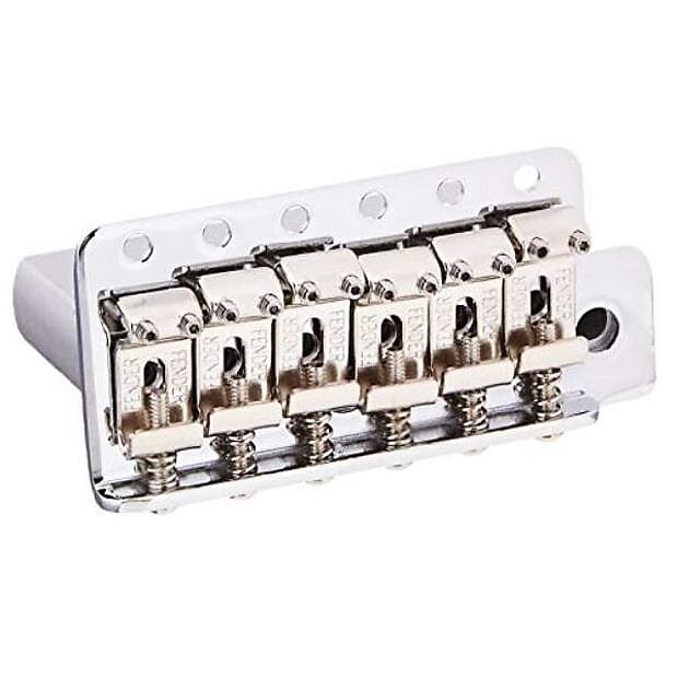 Тремоло Stratocaster в винтажном стиле Fender (расстояние между струнами 2-1/16 дюйма), хром 71014049
Тремоло Stratocaster в винтажном стиле Fender (расстояние между струнами 2-1/16 дюйма), хром 71014049