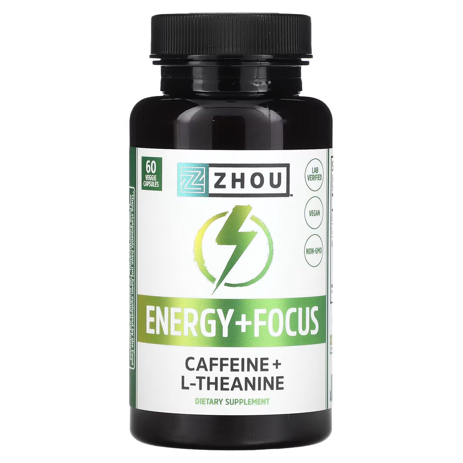 Zhou Nutrition, Energy + Focus`` 60 растительных капсул 
Zhou Nutrition, Energy + Focus`` 60 растительных капсул