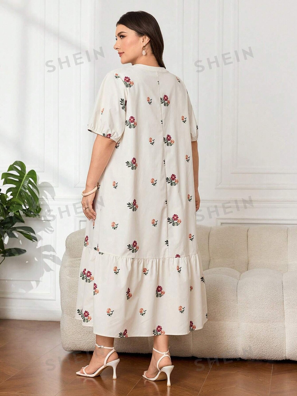 Длинное платье Mulvari с цветочной вышивкой В конце юбки имеется рюша Для праздников Длинные платья подходят для пляжа/домашней одежды/одежды для отдыха Shein, мультиколор
Длинное платье Mulvari с цветочной вышивкой В конце юбки имеется рюша Для праздников Длинные платья подходят для пляжа/домашней одежды/одежды для отдыха Shein, мультиколор