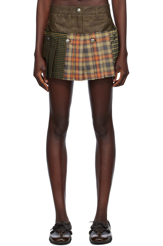 Молли микро отстегивающаяся юбка-шорты из искусственной кожи Andersson Bell, коричневый
Молли микро отстегивающаяся юбка-шорты из искусственной кожи Andersson Bell, коричневый