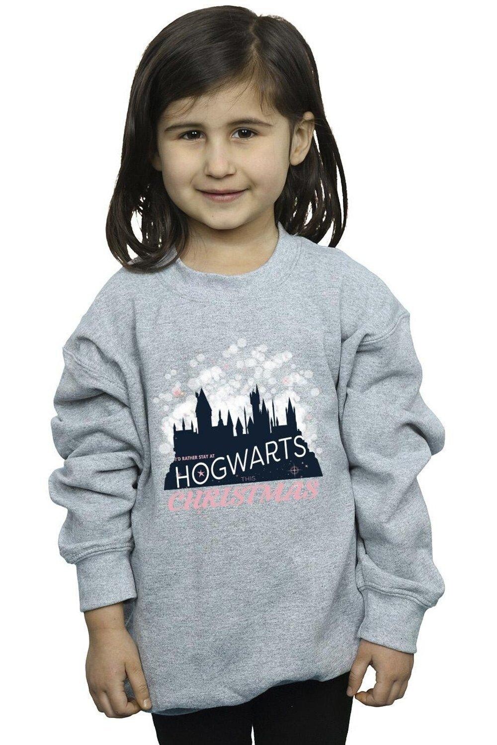 Рождественская толстовка Хогвартса Harry Potter, серый 
Рождественская толстовка Хогвартса Harry Potter, серый