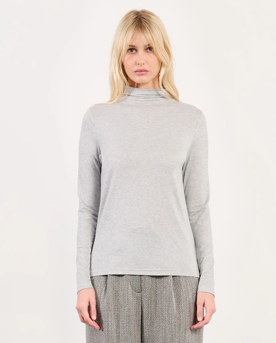 Женский джемпер с высоким воротником и длинными рукавами Lili Sidonio, серый
Женский джемпер с высоким воротником и длинными рукавами Lili Sidonio, серый