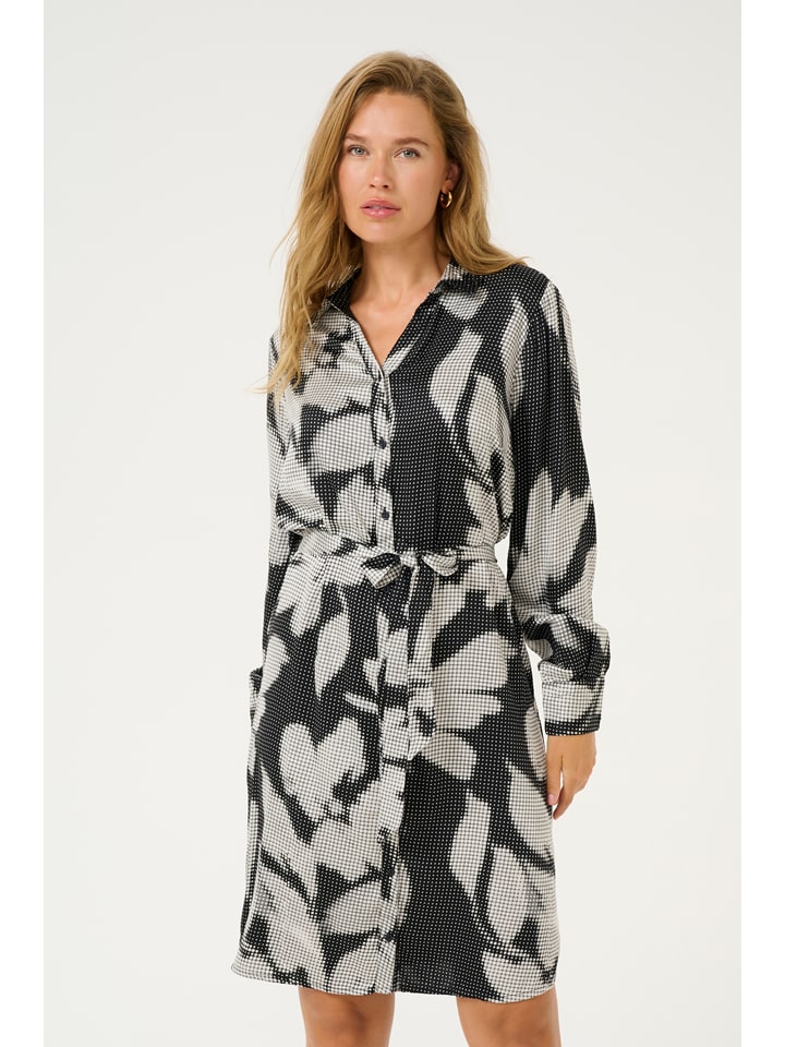 Платье до колена Cream, черный/серый
Платье до колена Cream, черный/серый