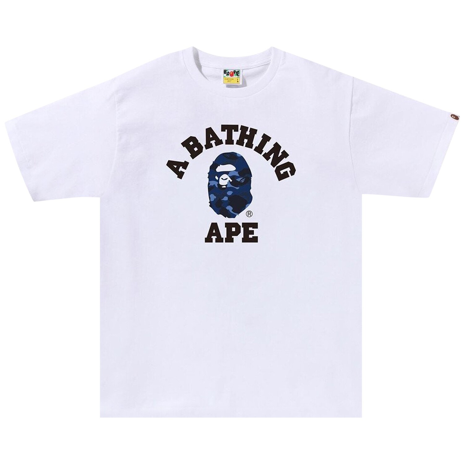 Футболка BAPE Color Camo, Белый/Темно-синий
Футболка BAPE Color Camo, Белый/Темно-синий