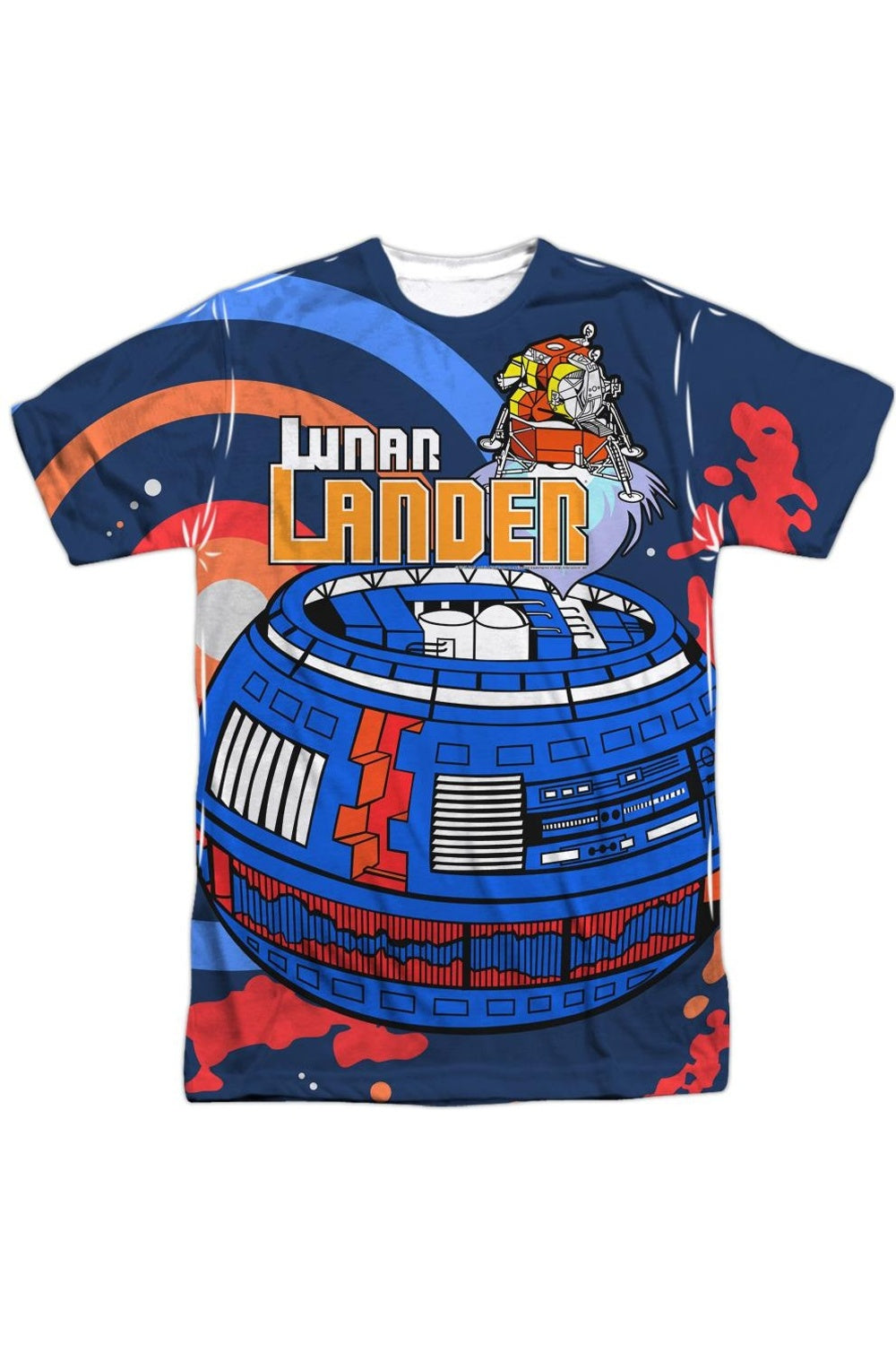 Футболка Atari Lunar Landing с коротким рукавом для взрослых из полиэстера Gildan, белый
Футболка Atari Lunar Landing с коротким рукавом для взрослых из полиэстера Gildan, белый