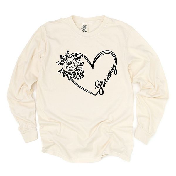 Футболка с длинным рукавом Grammy heart outline garment dyed Simply Sage Market, Ivory
Футболка с длинным рукавом Grammy heart outline garment dyed Simply Sage Market, Ivory