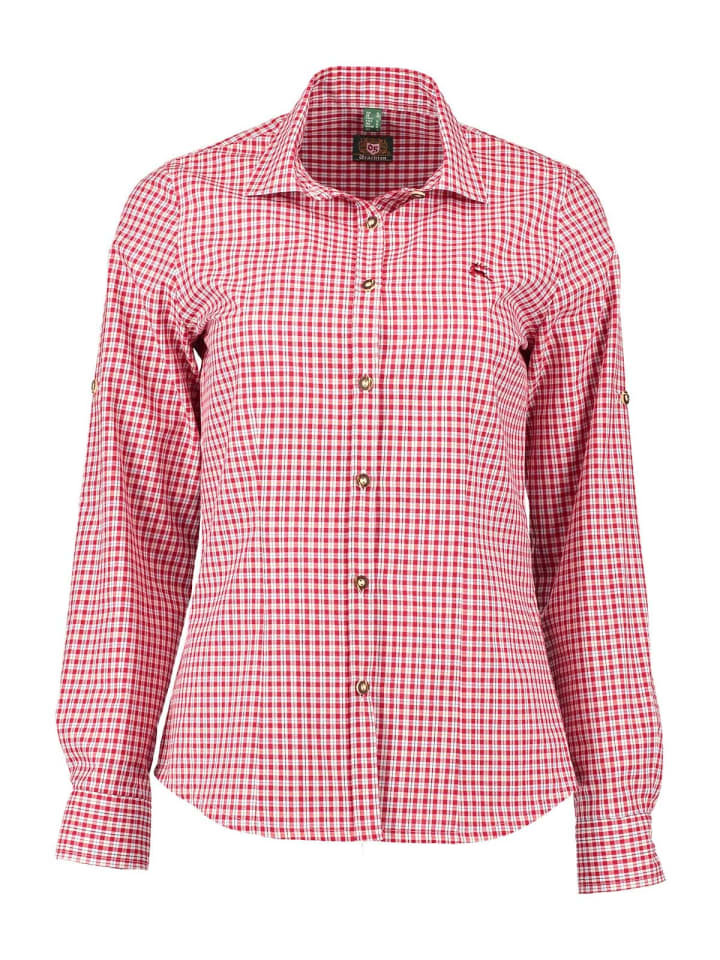 Традиционная блузка 450000-3729 красного цвета OS-Trachten
Традиционная блузка 450000-3729 красного цвета OS-Trachten