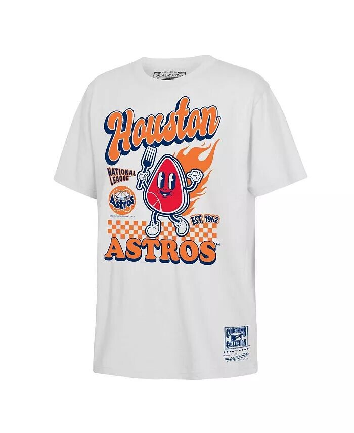 Белая футболка для мальчиков и девочек Houston Astros Cooperstown Collection Food Concessions Mitchell & Ness, белый
Белая футболка для мальчиков и девочек Houston Astros Cooperstown Collection Food Concessions Mitchell & Ness, белый