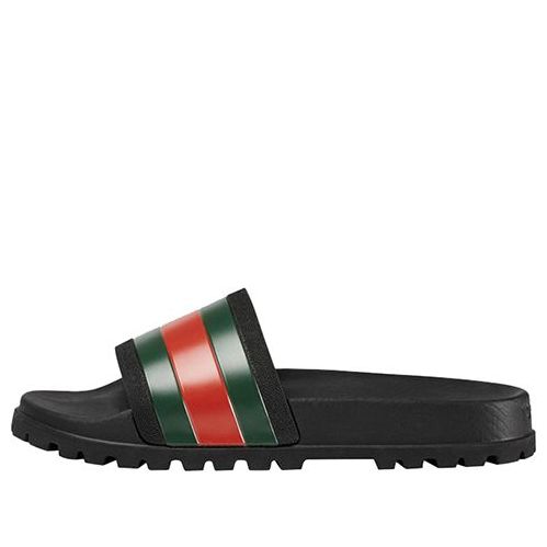 Сандалии web slide 'black' Gucci, черный
Сандалии web slide 'black' Gucci, черный