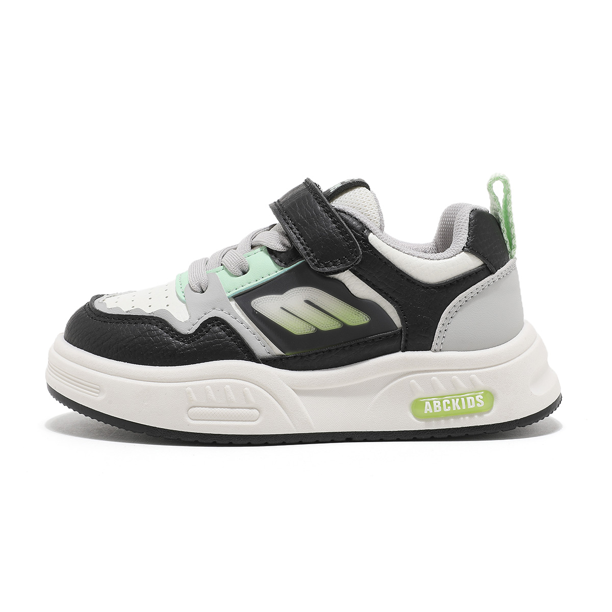 Нескользящие, износостойкие, упругие, легкие, амортизирующие. Низкие детские кроссовки для повседневной носки. ABC KIDS, серый/зеленый/черный
Нескользящие, износостойкие, упругие, легкие, амортизирующие. Низкие детские кроссовки для повседневной носки. ABC KIDS, серый/зеленый/черный