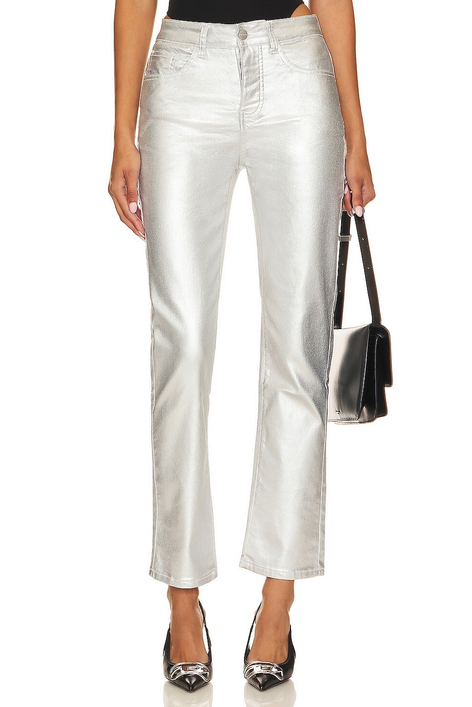 Брюки superdown Regina Metallic Jean, цвет Silver Metallic
Брюки superdown Regina Metallic Jean, цвет Silver Metallic