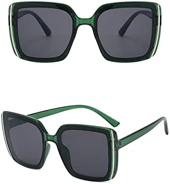Солнцезащитные очки большого размера для женщин, винтажные солнцезащитные очки для мужчин, солнцезащитные очки UV400, женские градиентные очки MTZJH, Green Gray
Солнцезащитные очки большого размера для женщин, винтажные солнцезащитные очки для мужчин, солнцезащитные очки UV400, женские градиентные очки MTZJH, Green Gray