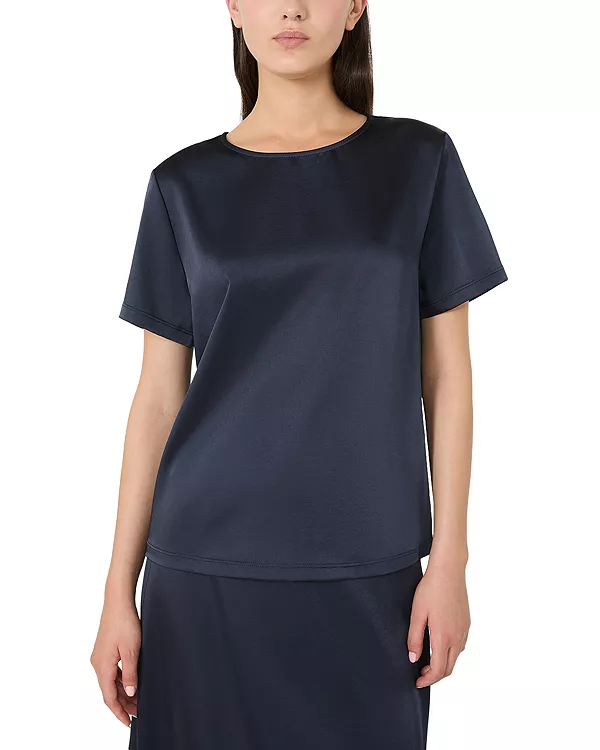 Атласная футболка Гилберт Weekend Max Mara, синий
Атласная футболка Гилберт Weekend Max Mara, синий