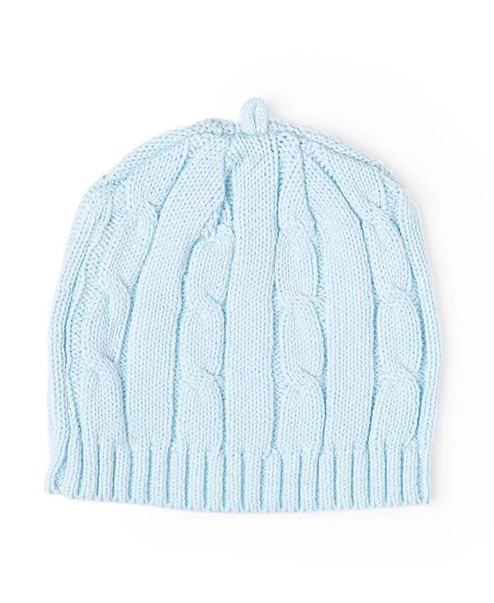 Шапка-бини косой вязки для маленьких мальчиков Baby Mode Signature, синий
Шапка-бини косой вязки для маленьких мальчиков Baby Mode Signature, синий