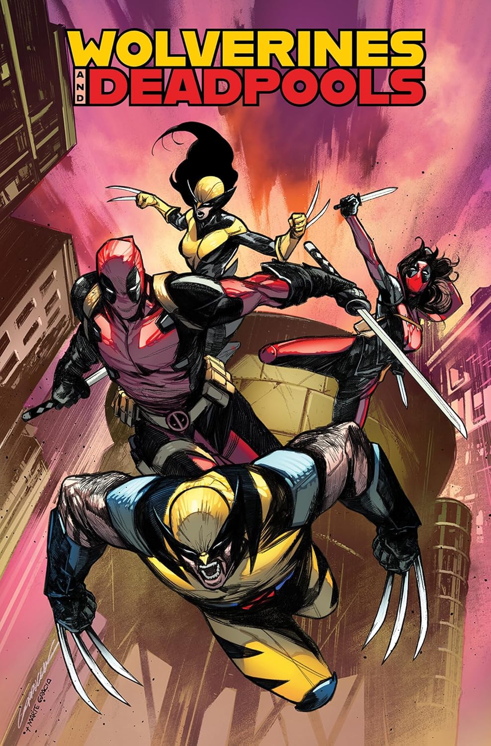 Wolverines & Deadpools: Claws & Mercs (Marvel Universe)
Wolverines & Deadpools: Claws & Mercs (Marvel Universe)