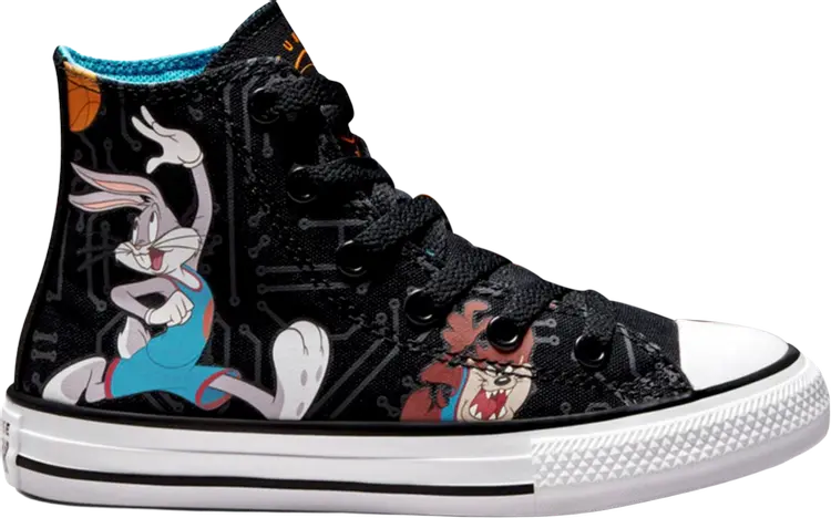 Кроссовки Converse Space Jam x Chuck Taylor All Star High PS Tune Squad, черный
Кроссовки Converse Space Jam x Chuck Taylor All Star High PS Tune Squad, черный