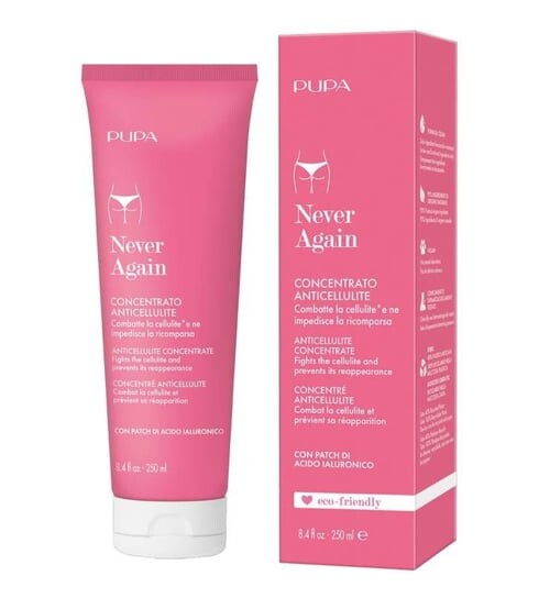 Антицеллюлитный концентрат Never Again 250 мл Pupa
Антицеллюлитный концентрат Never Again 250 мл Pupa