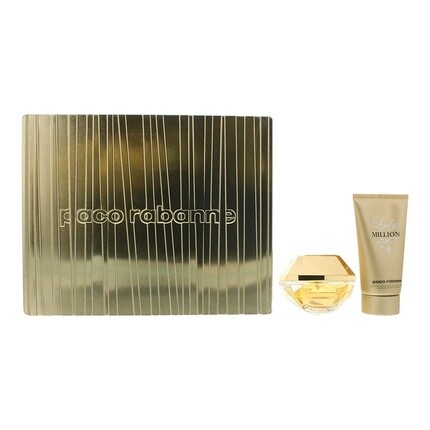 Набор Paco Rabanne Lady Million Eau De Parfum 50 мл и лосьон для тела 75 мл
Набор Paco Rabanne Lady Million Eau De Parfum 50 мл и лосьон для тела 75 мл