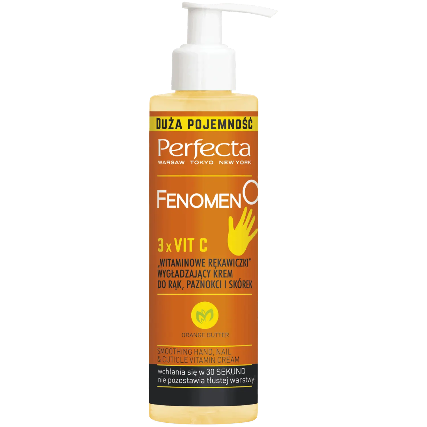 Perfecta Fenomen C Witaminowe Rękawiczki разглаживающий крем для рук, ногтей и кутикулы, 195 мл
Perfecta Fenomen C Witaminowe Rękawiczki разглаживающий крем для рук, ногтей и кутикулы, 195 мл