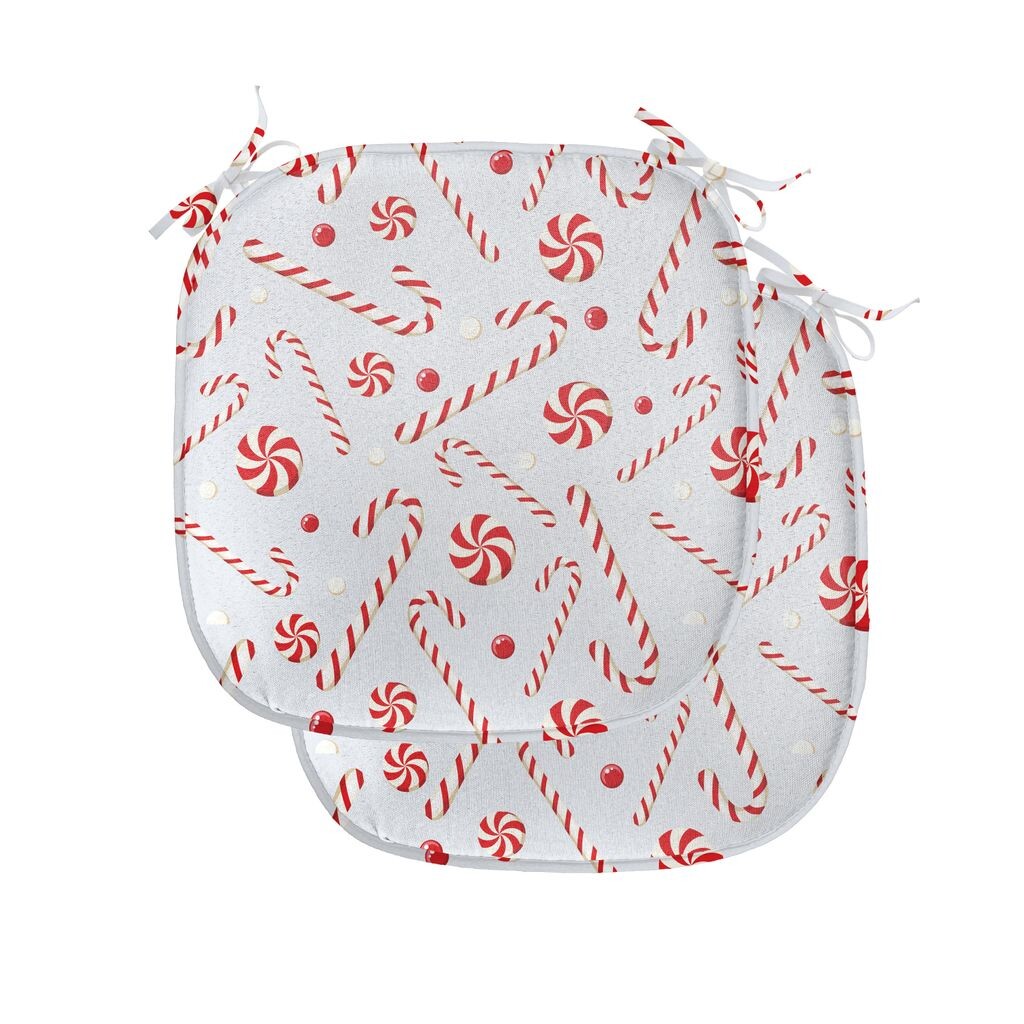 ABAKUHAUS Candy Cane Cushion для стульев в столовой, праздничный ужин, декоративная водонепроницаемая подушка с ремнями для кухонных сидений, 40 см x 40 см — упаковка из 2 шт., красный белый кокос
ABAKUHAUS Candy Cane Cushion для стульев в столовой, праздничный ужин, декоративная водонепроницаемая подушка с ремнями для кухонных сидений, 40 см x 40 см — упаковка из 2 шт., красный белый кокос