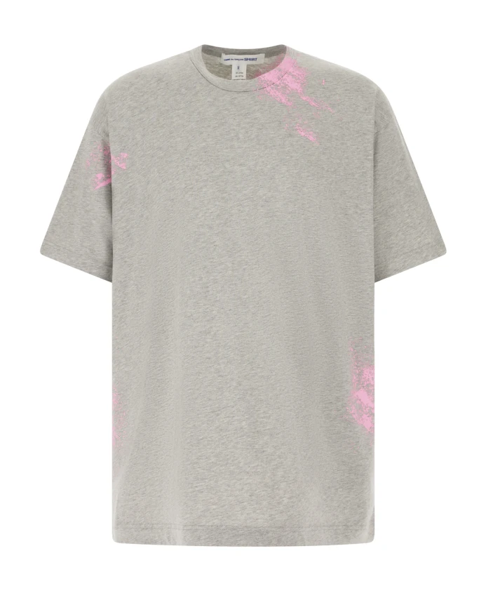 Повседневная хлопковая футболка Comme Des Garçons, серый
Повседневная хлопковая футболка Comme Des Garçons, серый