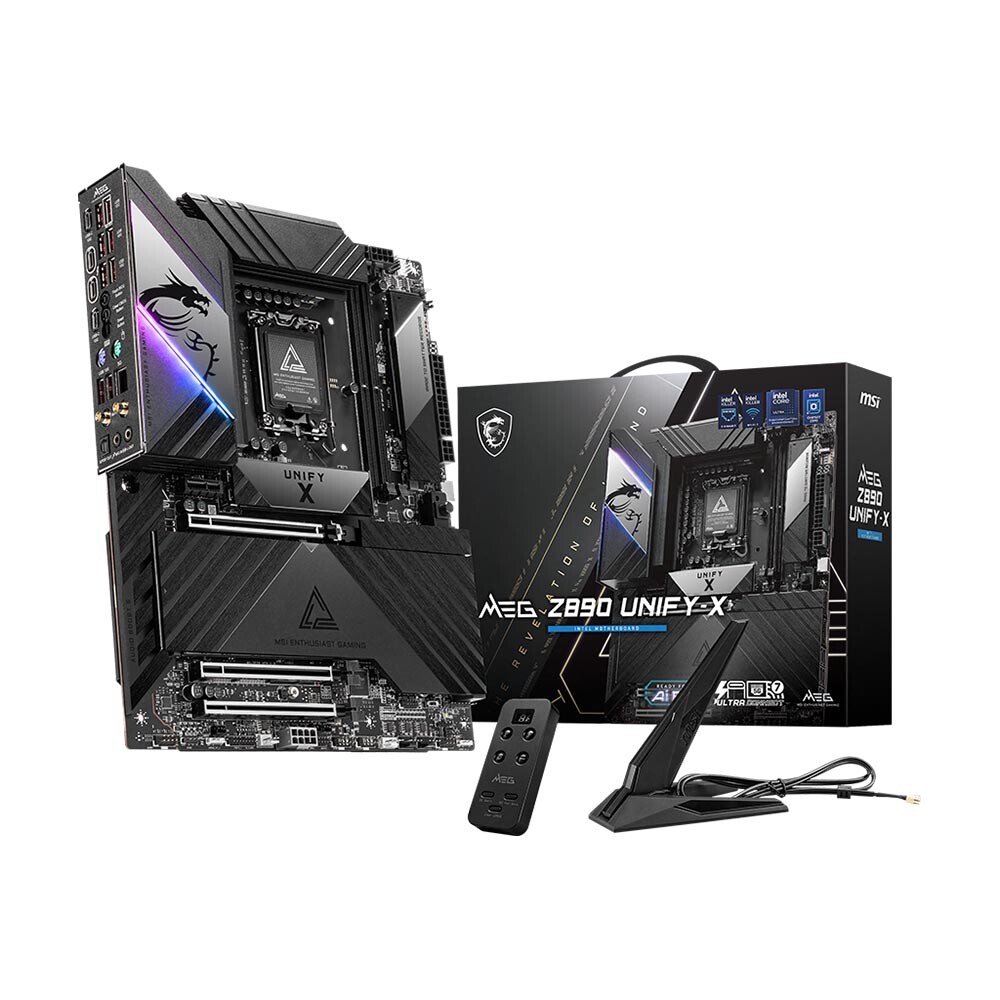 Материнская плата MSI MEG Z890 UNIFY-X, LGA 1851, DDR5, WIFI 
Материнская плата MSI MEG Z890 UNIFY-X, LGA 1851, DDR5, WIFI