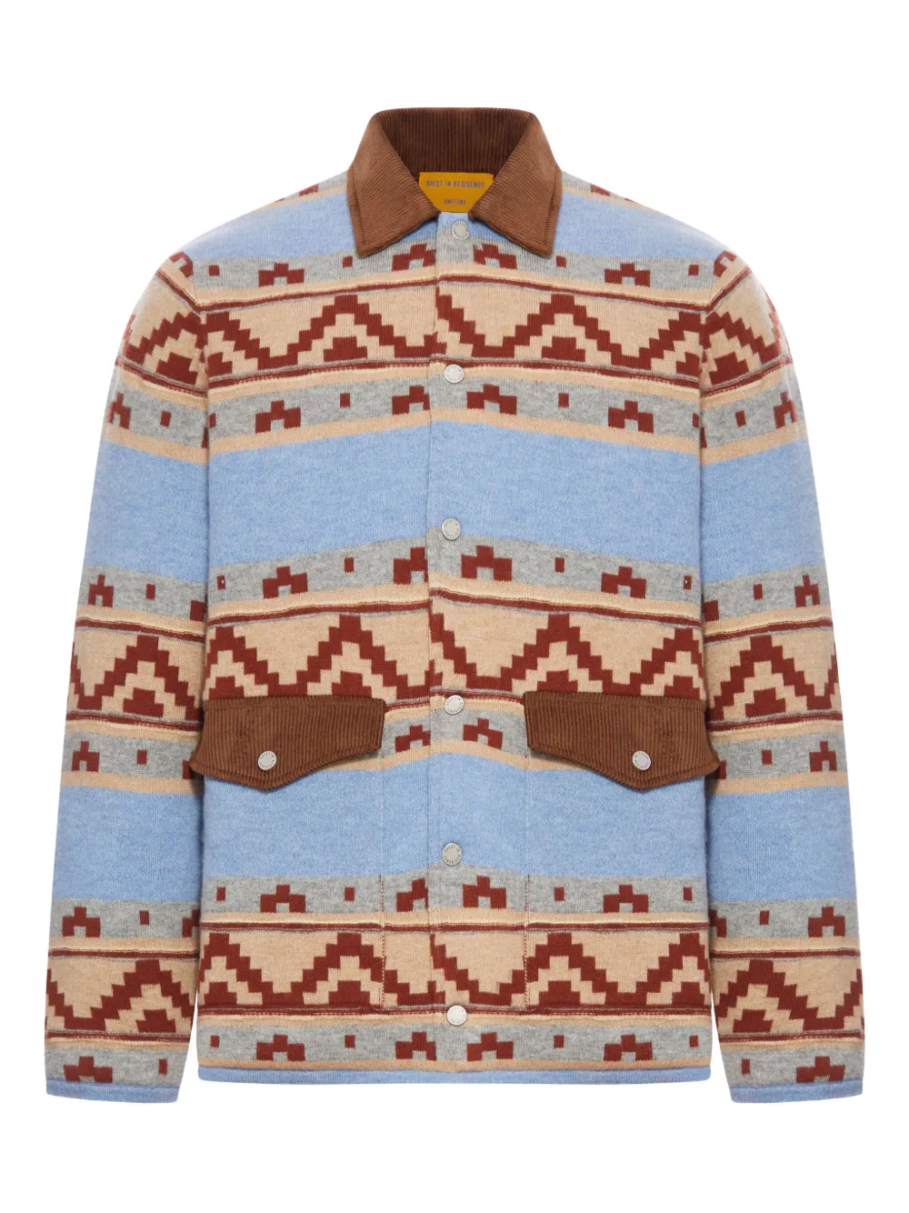 Шерстяная куртка с геометрическим узором Guest In Residence, нейтральный
Шерстяная куртка с геометрическим узором Guest In Residence, нейтральный