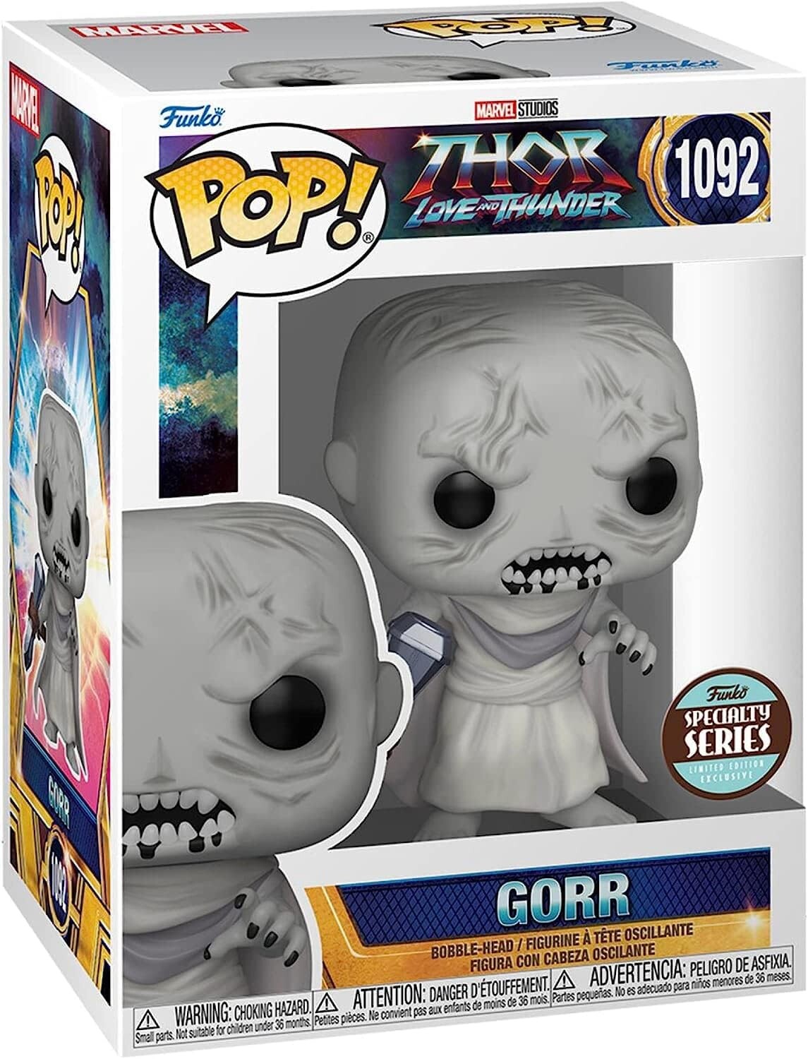 Фигурка Funko POP! Marvel: Thor - Gorr with Stormbreaker Specialty Series
Фигурка Funko POP! Marvel: Thor - Gorr with Stormbreaker Specialty Series