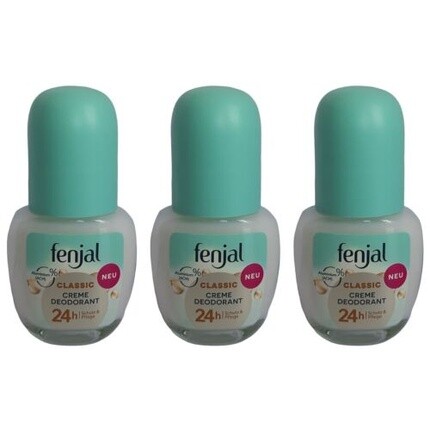 Классический кремовый дезодорант шариковый, защита и уход 24 часа, 50 мл, Fenjal
Классический кремовый дезодорант шариковый, защита и уход 24 часа, 50 мл, Fenjal