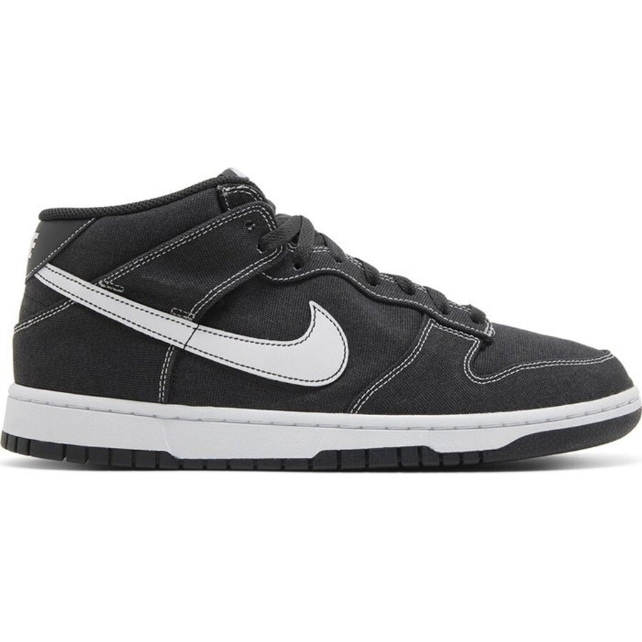 Кроссовки Nike Dunk Mid 'Off Noir White', черный/белый 
Кроссовки Nike Dunk Mid 'Off Noir White', черный/белый