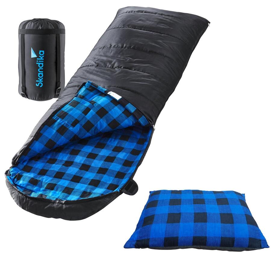 SKANDIKA Спальный мешок Dundee + подушка - 3 сезона, до -20°C - 220 x 80 см
SKANDIKA Спальный мешок Dundee + подушка - 3 сезона, до -20°C - 220 x 80 см