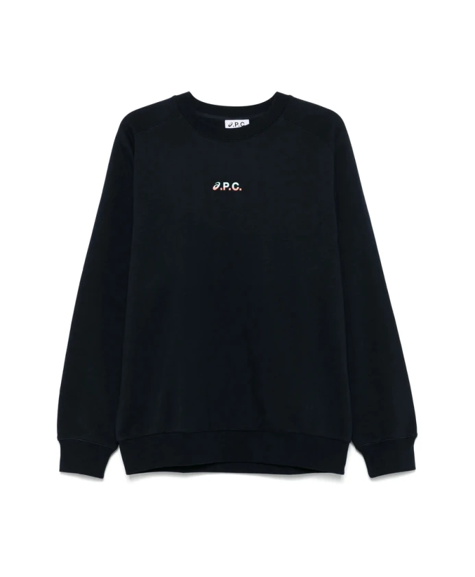 Толстовка с логотипом темно-синего цвета A.P.C., синий
Толстовка с логотипом темно-синего цвета A.P.C., синий