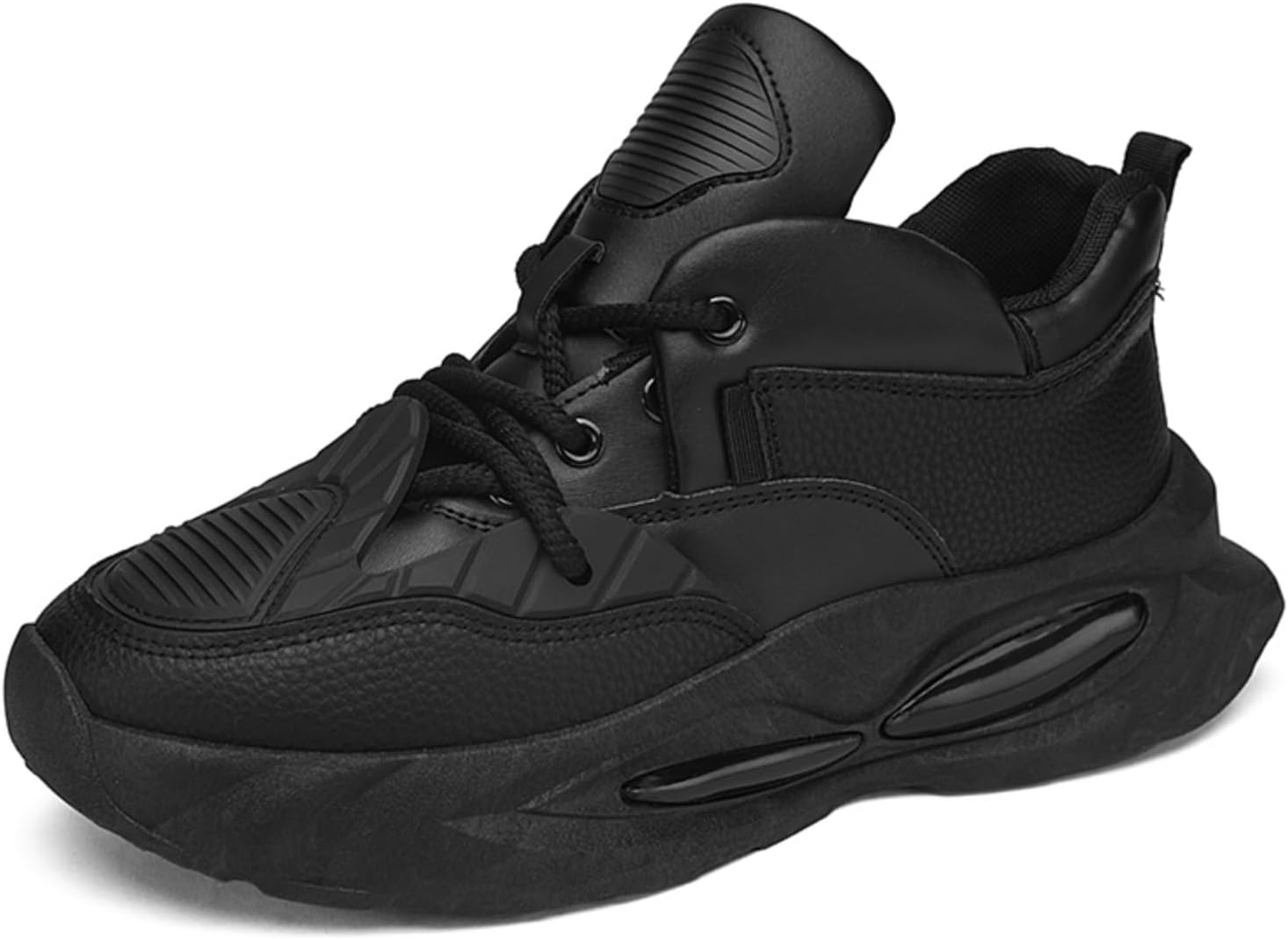 Мужские роскошные модные кроссовки на толстой подошве, шнуровка, повседневные прогулочные платформенные кроссовки, удобные, дышащие Yrzhgdl, черный
Мужские роскошные модные кроссовки на толстой подошве, шнуровка, повседневные прогулочные платформенные кроссовки, удобные, дышащие Yrzhgdl, черный