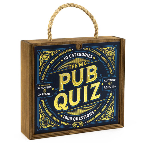 Настольная игра The Big Pub Quiz
Настольная игра The Big Pub Quiz