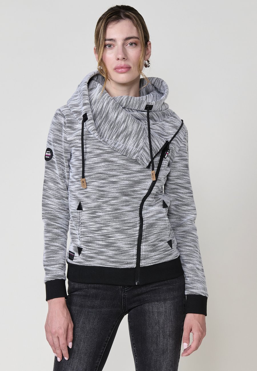 Толстовка Koroshi Zip-up sweatshirt, Blanco White/Silver-Coloured
Толстовка Koroshi Zip-up sweatshirt, Blanco White/Silver-Coloured