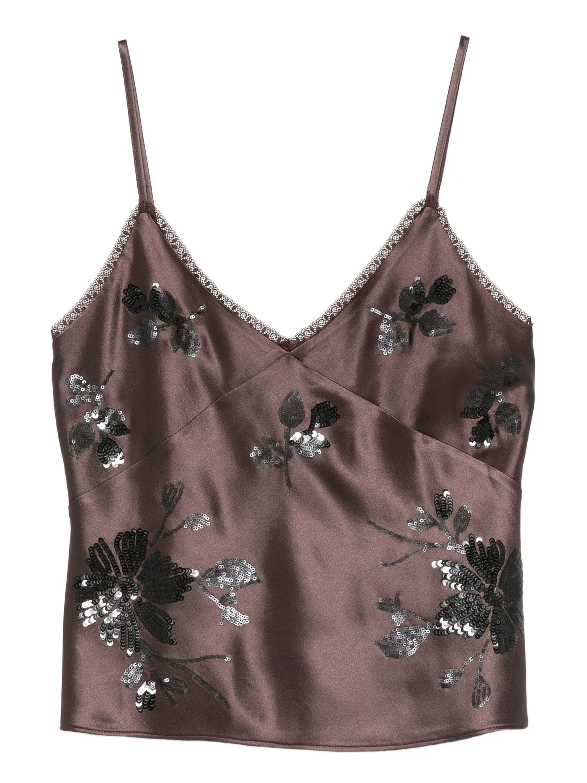 Топ с пайетками Ermanno Firenze, коричневый
Топ с пайетками Ermanno Firenze, коричневый