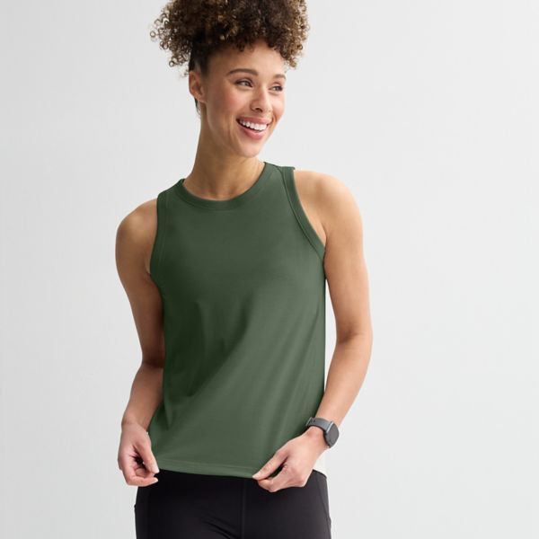 Женская плиссированная майка-безрукавка Tek Gear, цвет esta olive
Женская плиссированная майка-безрукавка Tek Gear, цвет esta olive