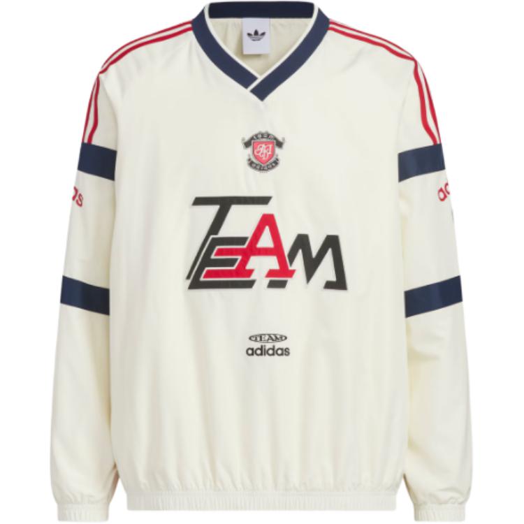 Свитшот fw25 team woven Adidas Originals, слоновая кость
Свитшот fw25 team woven Adidas Originals, слоновая кость