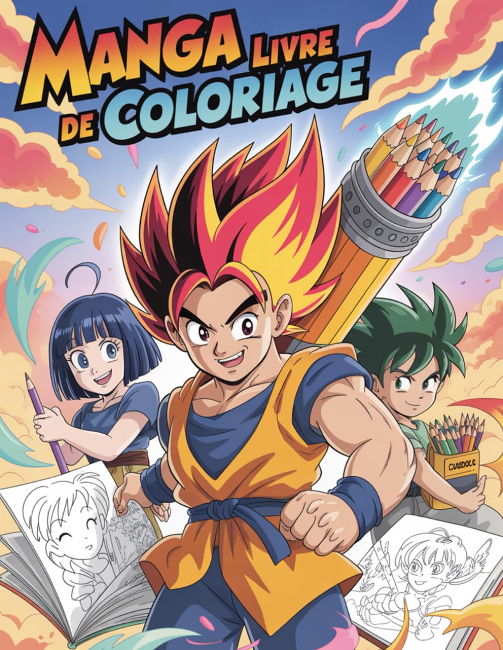 Manga Livre De Coloriage: Le livre de coloriage anime parfait pour les passionnés d’art japonais et d’univers manga (Independently published)
Manga Livre De Coloriage: Le livre de coloriage anime parfait pour les passionnés d’art japonais et d’univers manga (Independently published)