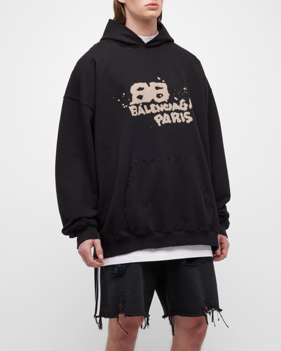 Мужская толстовка с капюшоном Dirty BB Paris Icon Balenciaga, Черный, Мужская толстовка с капюшоном Dirty BB Paris Icon Balenciaga
Мужская толстовка с капюшоном Dirty BB Paris Icon Balenciaga, Черный, Мужская толстовка с капюшоном Dirty BB Paris Icon Balenciaga