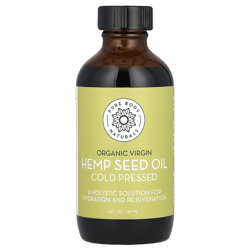 Pure Body Naturals, Органическое масло семян конопли первого отжима, 118 мл (4 жидк. унц.)
Pure Body Naturals, Органическое масло семян конопли первого отжима, 118 мл (4 жидк. унц.)