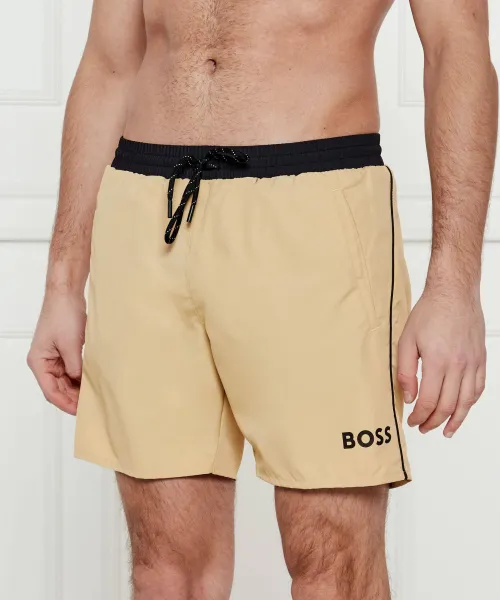 Плавки-Шорты «Морская звезда» Regular fit Boss, бежевый
Плавки-Шорты «Морская звезда» Regular fit Boss, бежевый