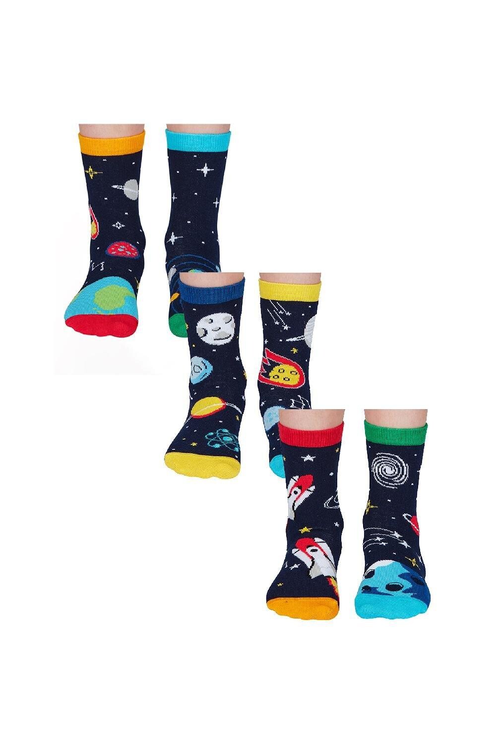 Набор из 6 новых хлопковых носков Cosmic Space в подарочной упаковке United Oddsocks, мультиколор
Набор из 6 новых хлопковых носков Cosmic Space в подарочной упаковке United Oddsocks, мультиколор