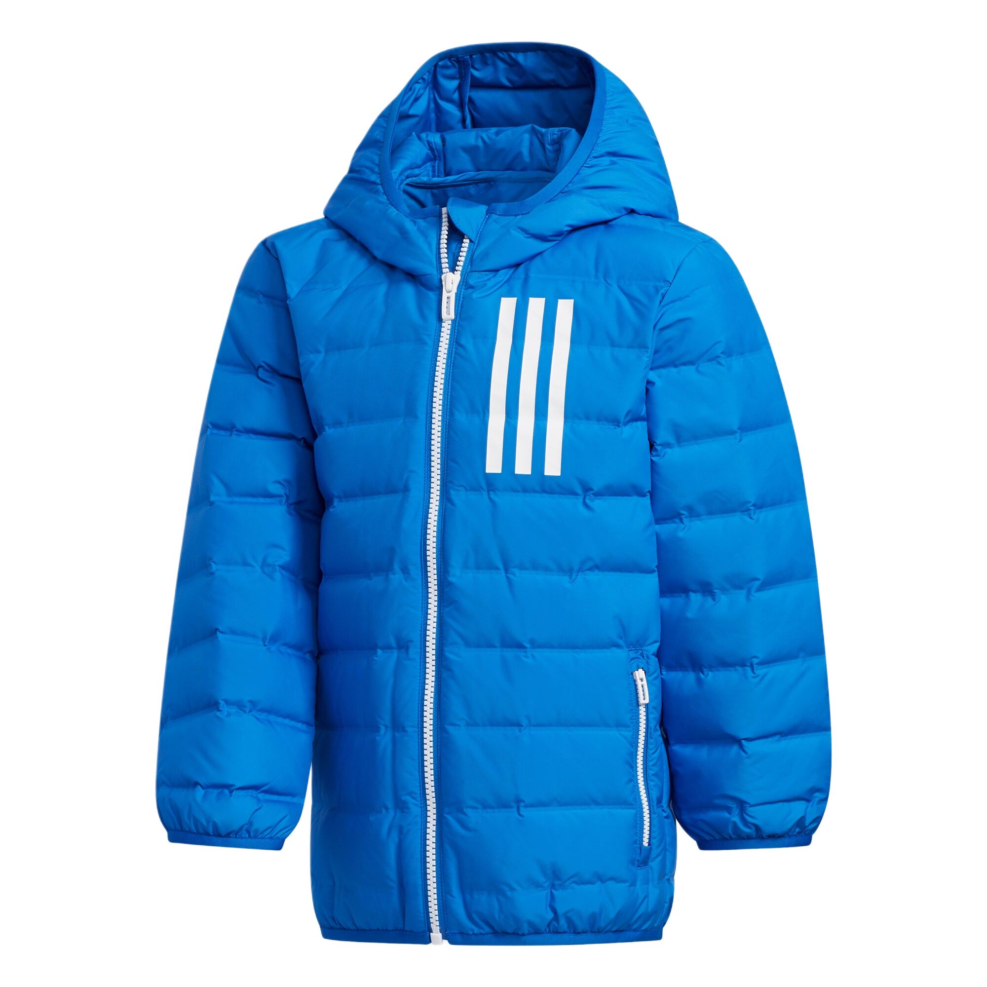 Детский пуховик с капюшоном Moderate Adidas, синий
Детский пуховик с капюшоном Moderate Adidas, синий