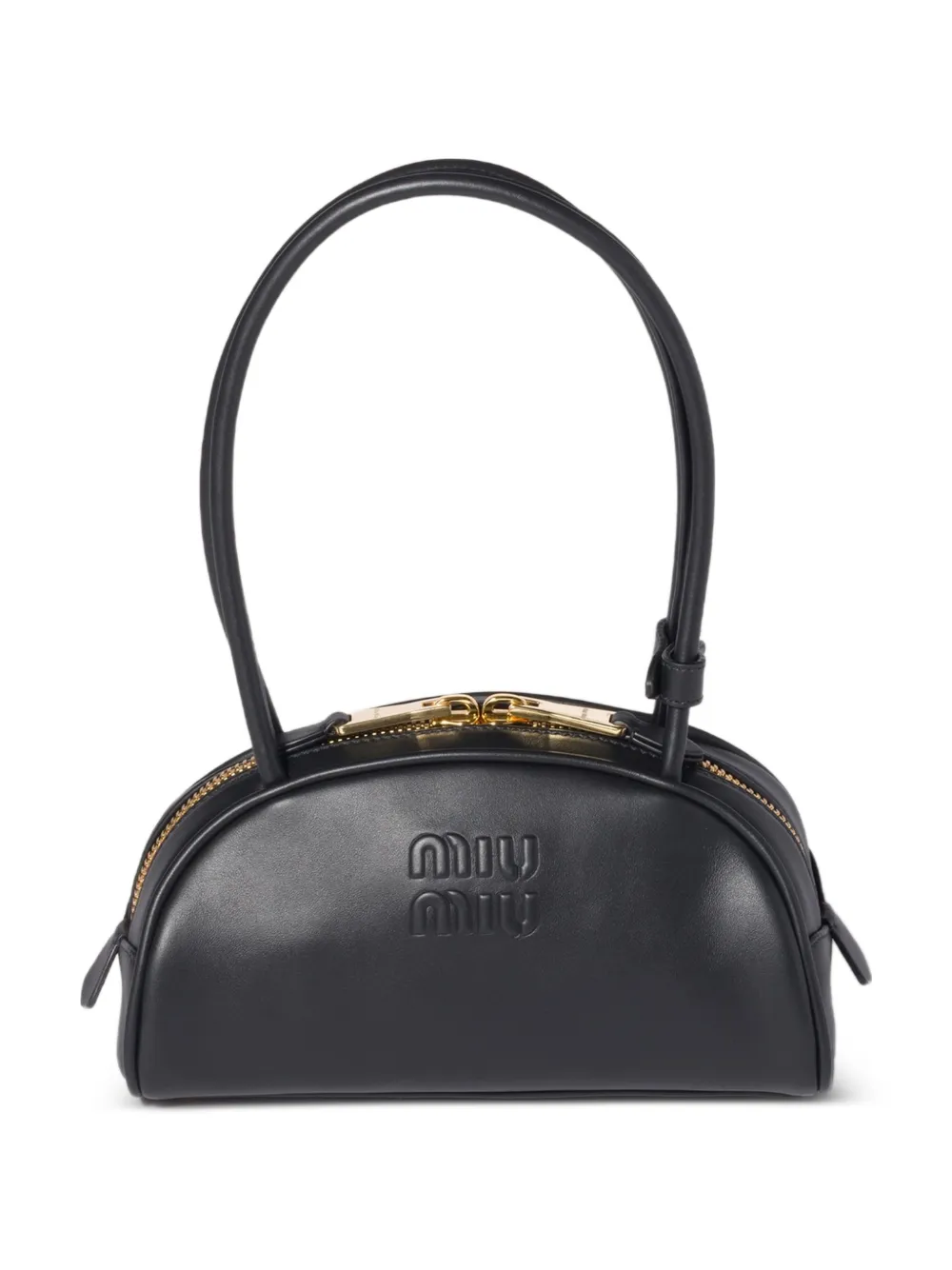 Сумка на плечо Beau с тисненым логотипом Miu Miu, черный
Сумка на плечо Beau с тисненым логотипом Miu Miu, черный