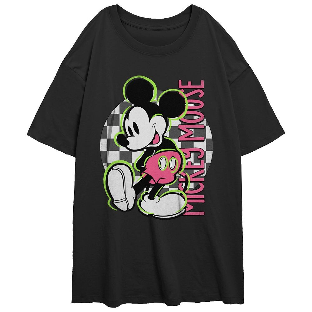 Детская клетчатая футболка большого размера с рисунком Микки Мауса Disney's, черный
Детская клетчатая футболка большого размера с рисунком Микки Мауса Disney's, черный