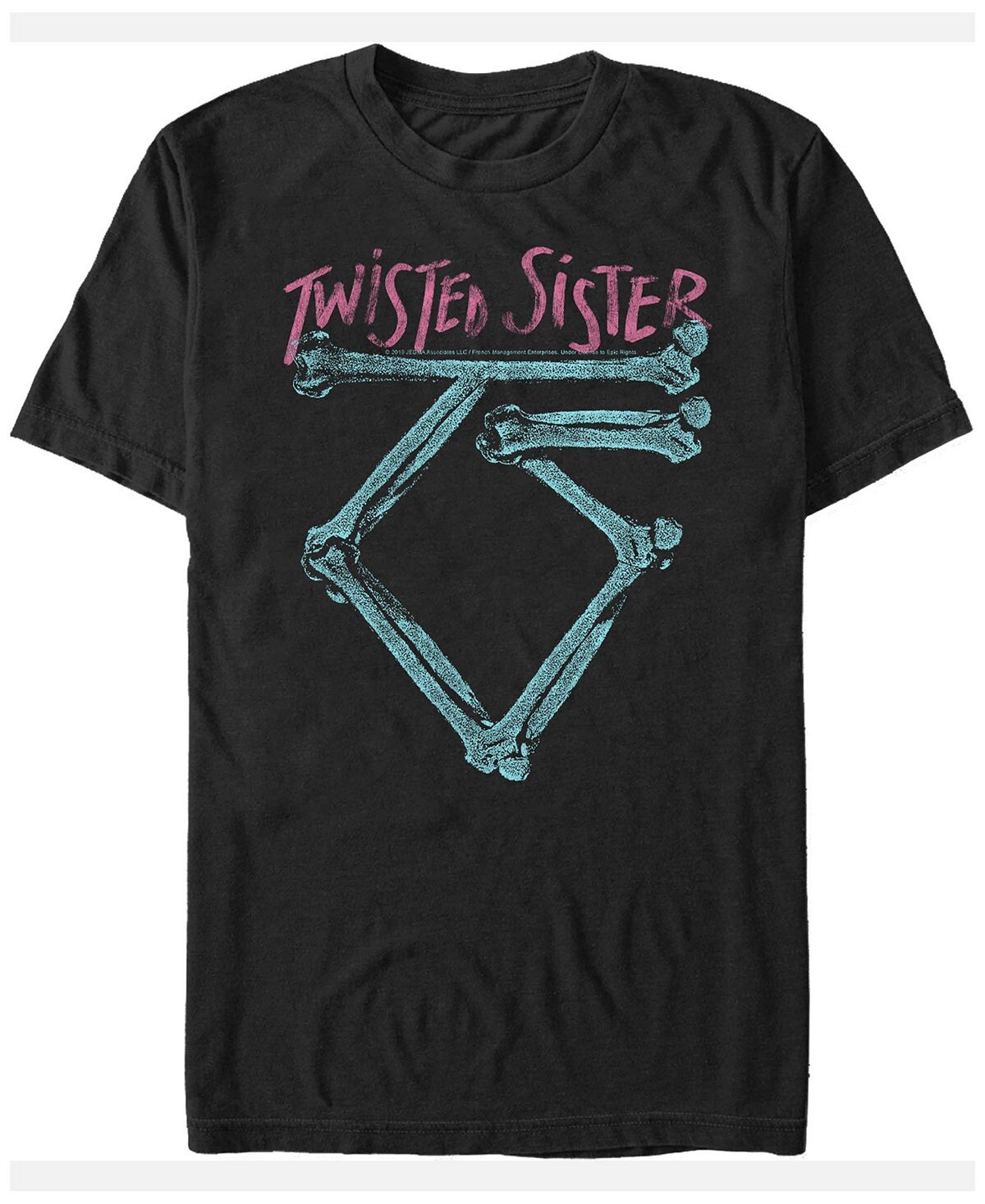 Мужская футболка с коротким рукавом с логотипом neon bones twisted sister Fifth Sun, черный
Мужская футболка с коротким рукавом с логотипом neon bones twisted sister Fifth Sun, черный