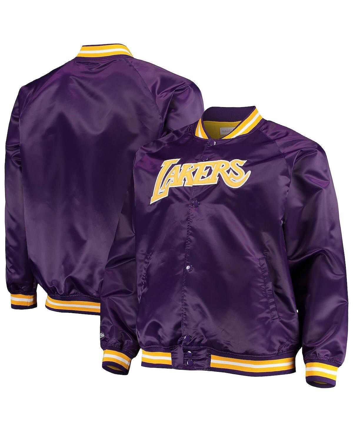 Мужская фиолетовая куртка los angeles lakers big and tall hardwood classics raglan satin full-snap Mitchell & Ness, фиолетовый
Мужская фиолетовая куртка los angeles lakers big and tall hardwood classics raglan satin full-snap Mitchell & Ness, фиолетовый