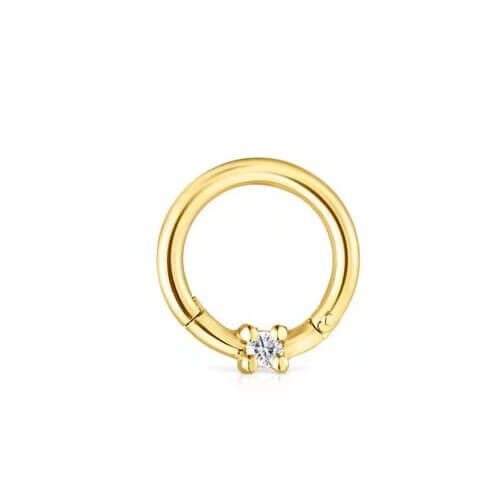 Серьга одиночная Tous Basics, золото/бриллиант
Серьга одиночная Tous Basics, золото/бриллиант
