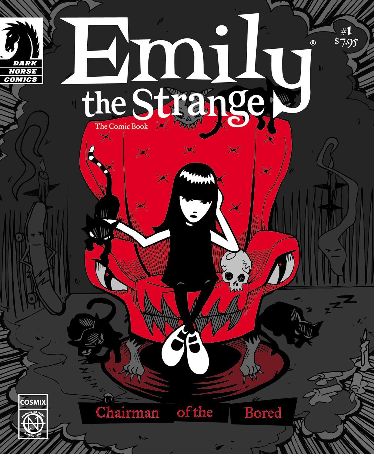 Emily The Strange #1: The Boring Issue (Dark Horse)
Emily The Strange #1: The Boring Issue (Dark Horse)